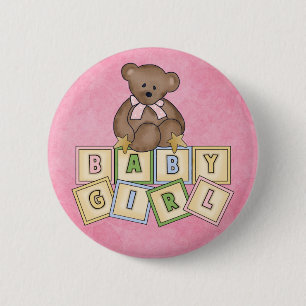 Girl Bear Baby Blocks Knapp
