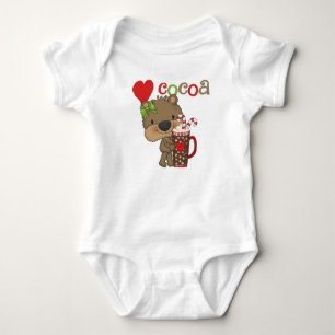 Girl Bear Cocoa Kärlek T-shirt