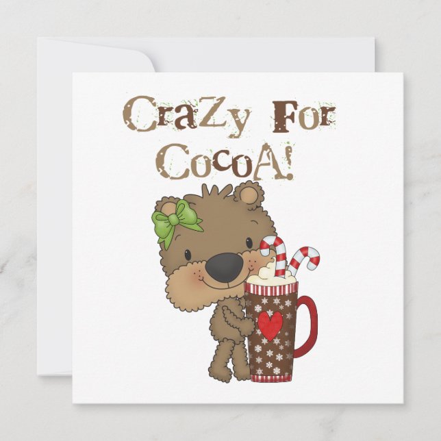 Girl Bear Crazy for Cocoa (Framsida)