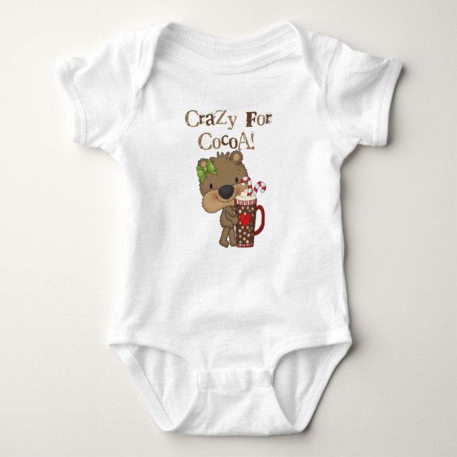 Girl Bear Crazy for Cocoa Tee (Framsida)