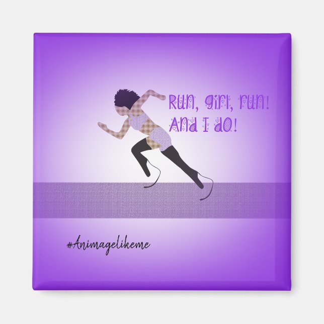 Girl Blade Springer Magnet (Framsidan)