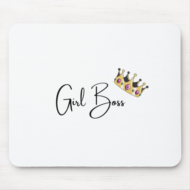 Girl Boss Mousepad Musmatta (Framsidan)