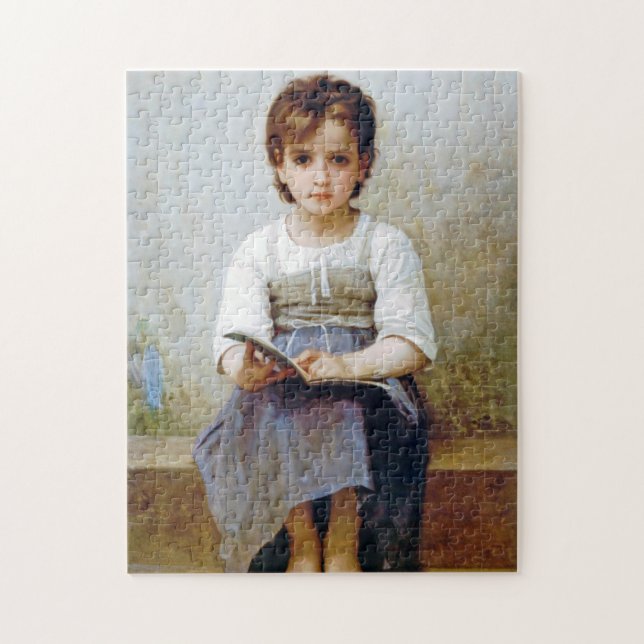 Girl, Bouguereau Pussel (Vertikal)