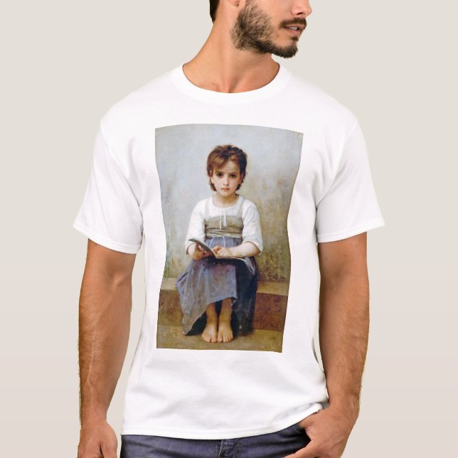Girl, Bouguereau T Shirt (Framsida)