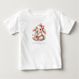 Girl Bunny Christian Baby T-Shirt