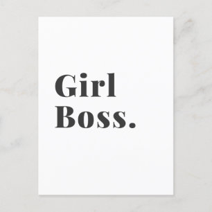 Girl Chef Babe Small Business Owner Vykort