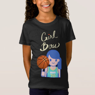 Girl Chef Basketball T Shirt