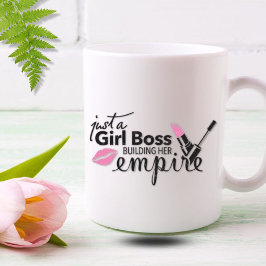 Girl Chef bygger sitt imperium - Rosa Lipstick Kaffemugg