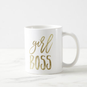 Girl Chef Guld-kaffe Mugg