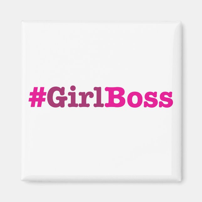 Girl Chef Merchandise Magnet (Framsidan)