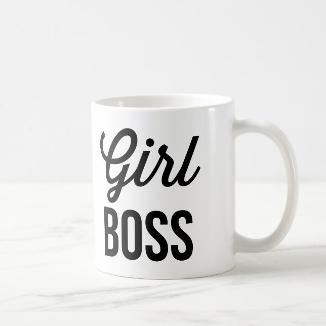 GIRL CHEF | Retro Typography Mugg (Höger)