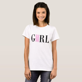 Girl Chef Rosa Black T Shirt