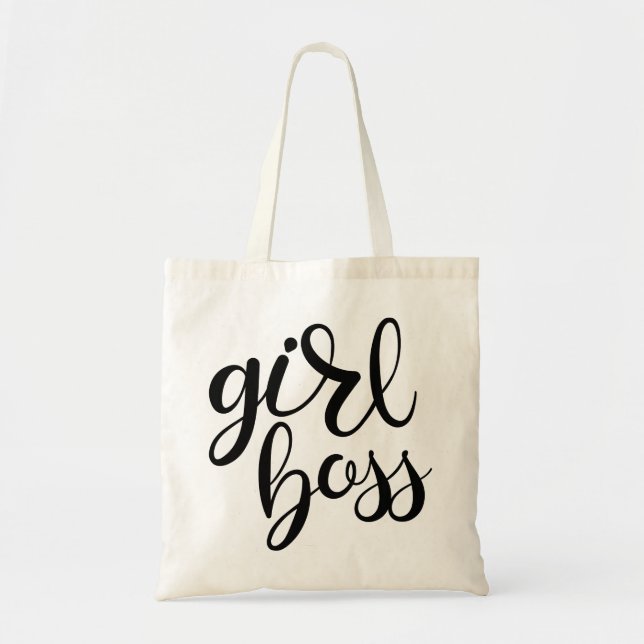 Girl Chef Tote Bag Tygkasse (Framsidan)