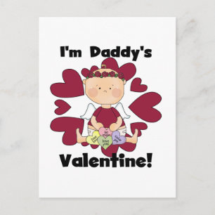 Girl Cupid Pappor Valentine Tshirts Helg Vykort