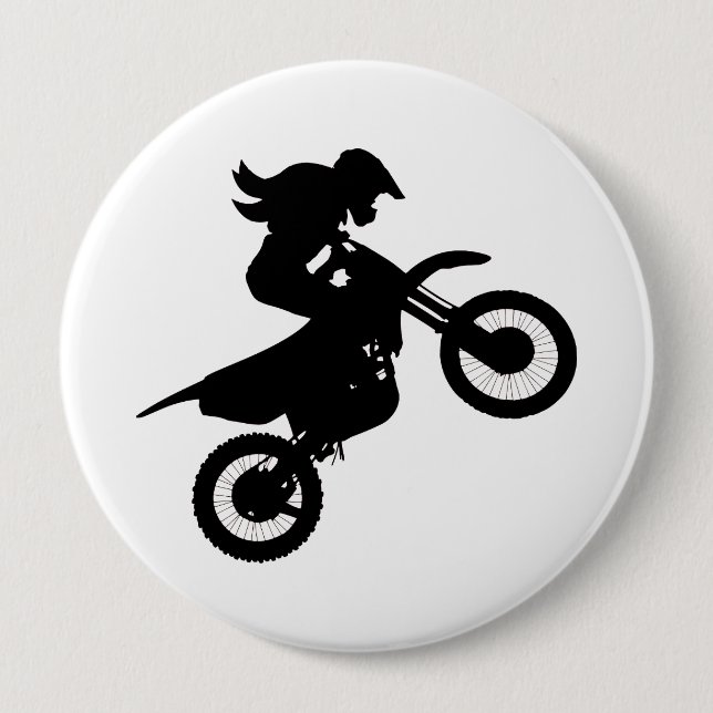 Girl Dirt Bike Knapp (Framsida)