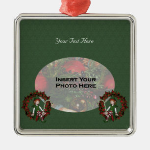 Girl Elf Wandeans Helgdag Photo Ornament