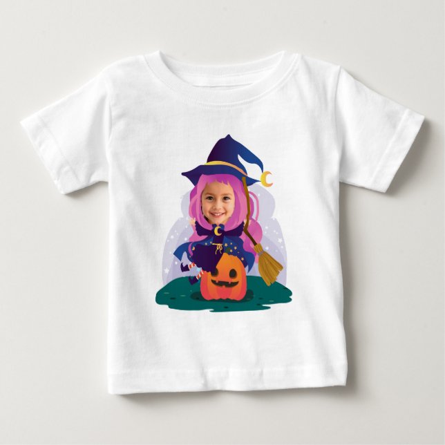 Girl Face Personalized  T Shirt (Framsida)