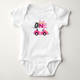 Girl Fast ONE Tävla Shirt/Baby Top T Shirt
