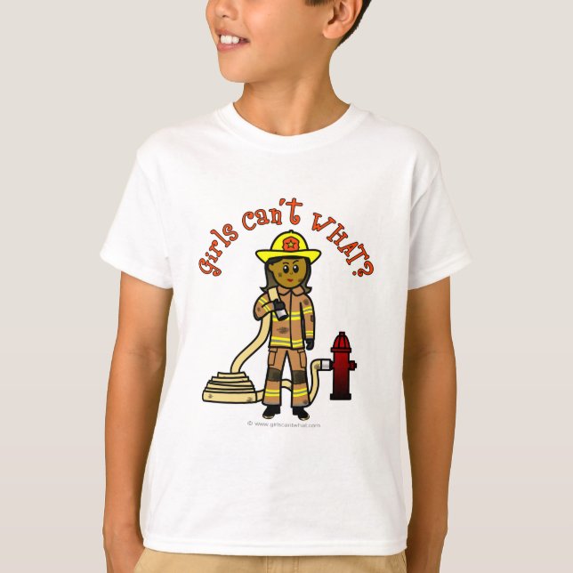 Girl Firefighter Tee (Framsida)