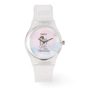 Girl, First Communion Angel Armbandsur