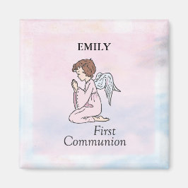Girl, First Communion Angel Magnet