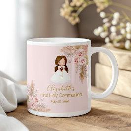 Girl First Holy Communion Ceramic Mug 11 oz Kaffemugg