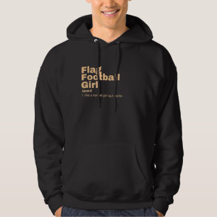 Girl - Flagga Football Hoodie