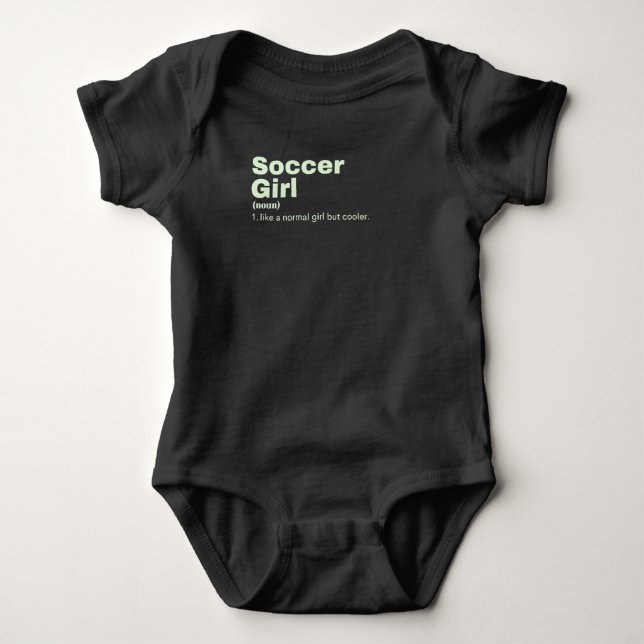 Girl - Fotboll T Shirt (Framsida)