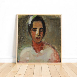 Girl från Kalifornien, Helene Schjerfbeck Poster