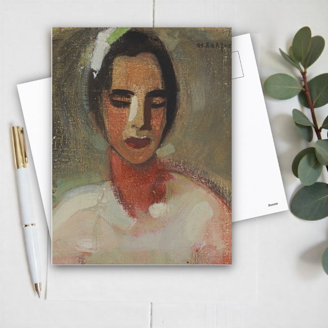 Girl från Kalifornien, Helene Schjerfbeck Vykort (Skapare uppladdad)
