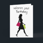 GIRL FRIEND U SHOP SOM DIN 21=30ÅRS FÖDELSEDAG-KOR KORT<br><div class="desc">"21" ÄR EN SÅDAN "UNDERBARARE TID" I VARJE LIV OCH OM DU HAR EN VÄNNE,  FAMILJEMEDLEM ELLER MEDARBETARE SOM... . - HUR HAN KUNDE DETTA "CUTE CARD"?</div>