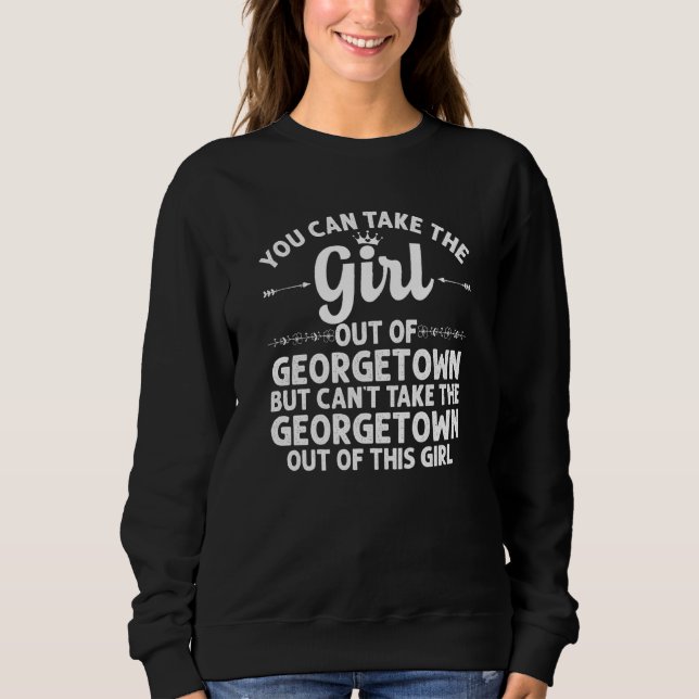 Girl from Georgetown de Delaware Funny Home Roo T Shirt (Framsida)
