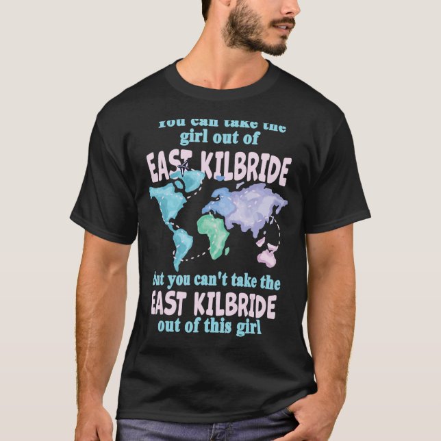 Girl from Öster Kilbride - Omlokalisering från Öst T Shirt (Framsida)