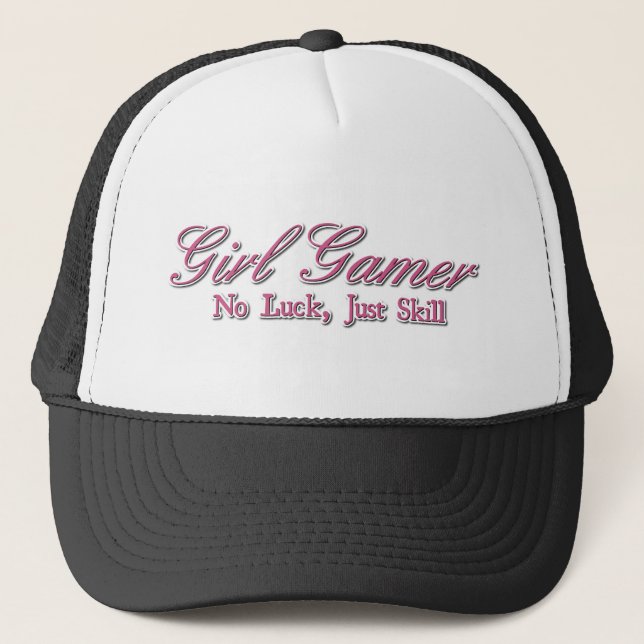 Girl Gamer Truckerkeps (Framsida)
