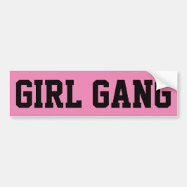 Girl Gang Bildekal