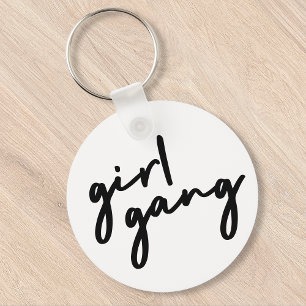 Girl Gang Daglig kvinnlig makt Modern feminism Nyckelring