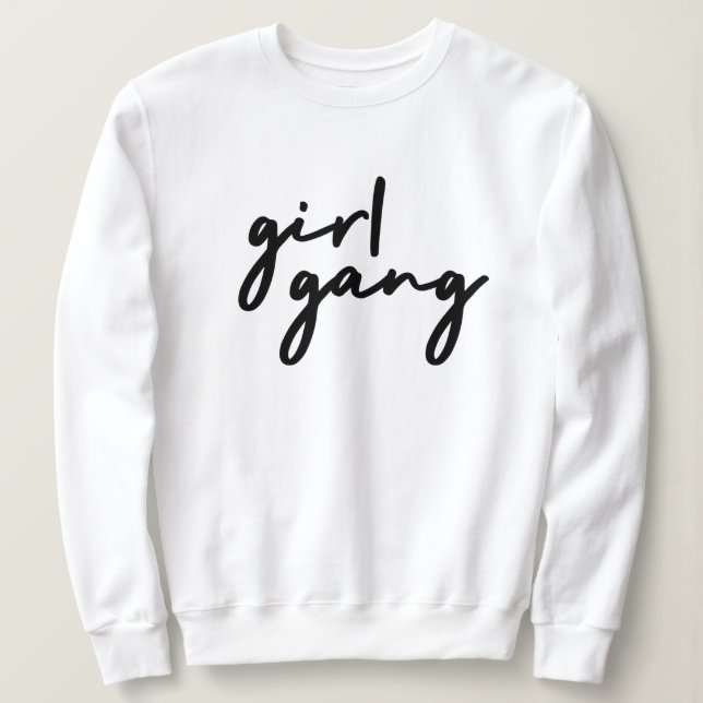 Girl Gang | Daglig kvinnlig makt Modern feminism T Shirt (Design framsida)