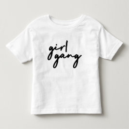 Girl Gang | Daglig kvinnlig makt Modern feminism T Shirt