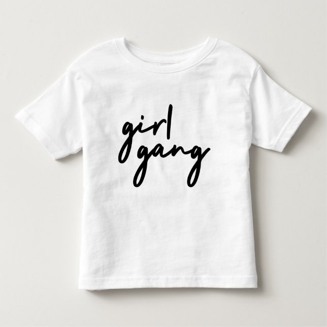 Girl Gang | Daglig kvinnlig makt Modern feminism T Shirt (Framsida)