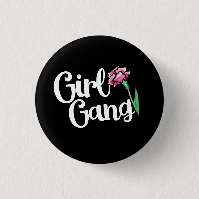 Girl Gang Knapp (Framsida)