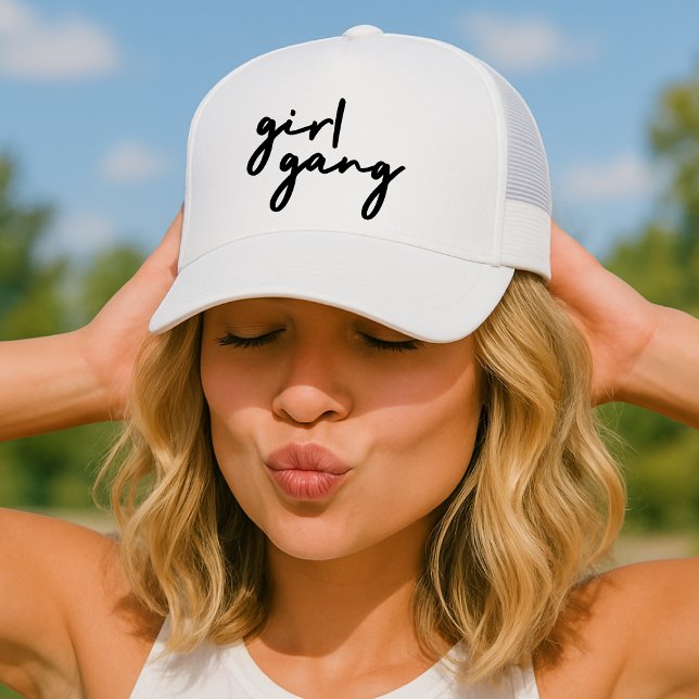 Girl Gang | Snyggt Modern Feminist Girl Power Keps (Skapare uppladdad)