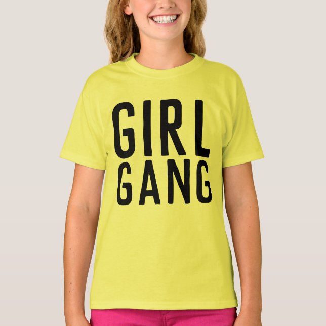 GIRL GANG T-shirts (Framsida)