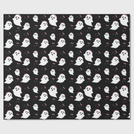 Girl Ghost Mönster Presentpapper