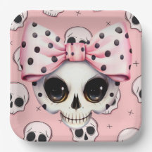 Girl Ghost Skeleton Halloween Rosa Thmet