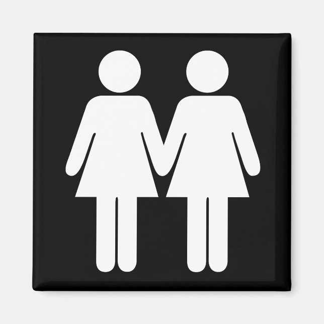 Girl + Girl Black Magnet (Framsidan)