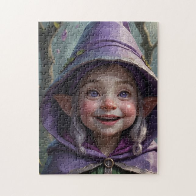 Girl Gnome Pussel (Vertikal)