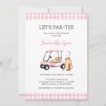 Girl Golf Baby Shower