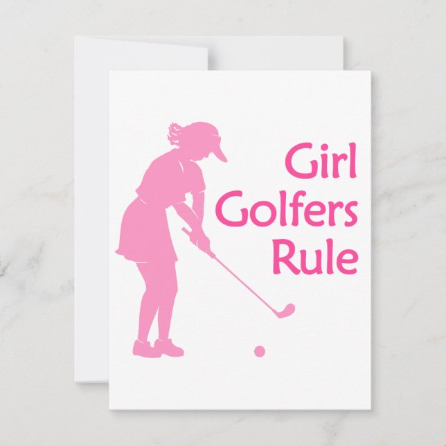 Girl Golfers Rule (Framsida)