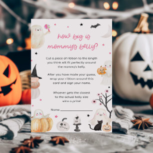 Girl Halloween hur stort är Mommys Belly Game