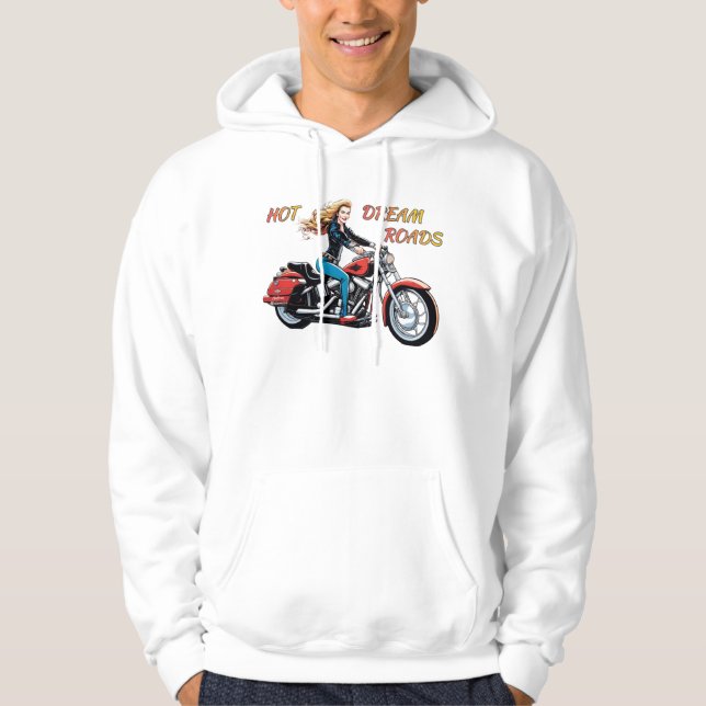 Girl Hett Dream Roads Hoodie (Framsida)
